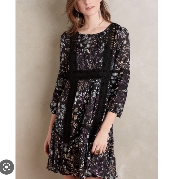 Anthropologie Dresses & Skirts - Anthropologie Moulinette Soeurs Lily Peasant Floral Peasant dress